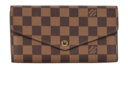 Louis Vuitton Sarah Wallet, &pound;250, Accessories, Brown, Canvas, Front view